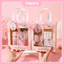Set Quà Bình Giữ Nhiệt & Trà Hoa – Pink Specially Day Gift Box